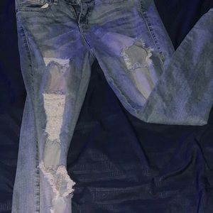 Ripped jeans